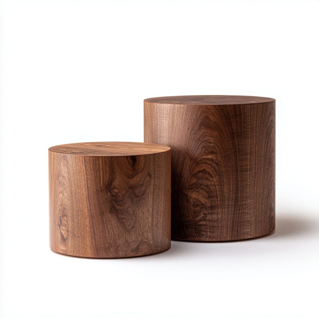 Houten bijzettafel voor diverse gebruiksdoeleinden - 15 x 15 x 30