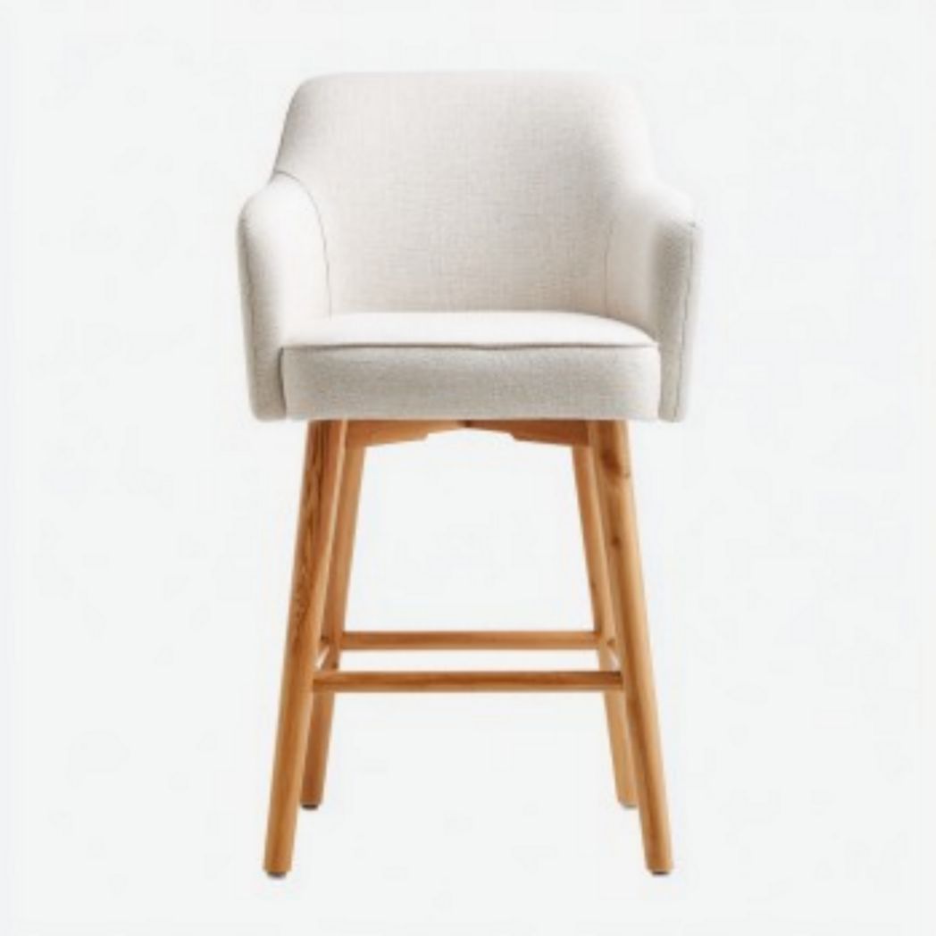 Barkruk van stof voor de bar - 40 x 40 x 85